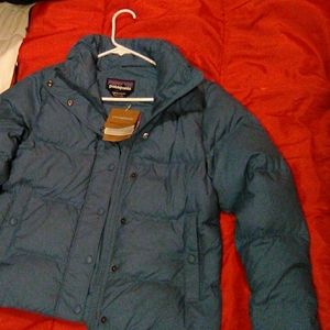 Patagonia womens silent down jacket